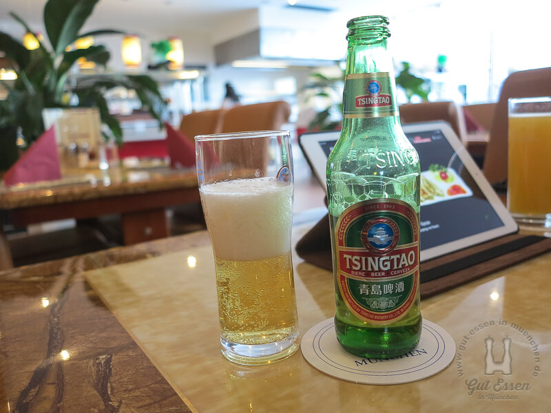Chinesisches Qingdao Bier für 3,40 Euro