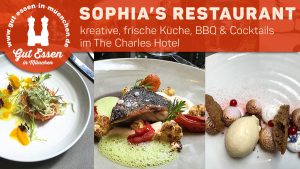 Sophia's Restaurant & Bar im The Charles Hotel mit Lunch-Menü und BBQ im Sommer