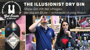 The Illusionist Dry Gin – Show-Gin mit der blauen Blume