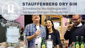 Stauffenberg Dry Gin – Schwäbische Wacholdergranate mit feinen Orangenaroma