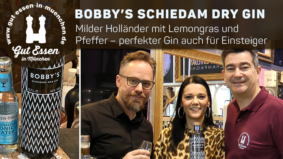 Bobby’s Schiedam Dry Gin – Milder Holländer mit Lemongras