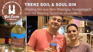 Trenz Soil & Soul – Riesling-Gin, fassgelagert und infusioniert, aus dem Rheingau