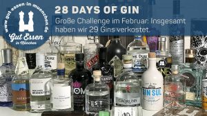 Februar-Challenge: 28 Days of Gin – täglich eine Gin-Verkostung