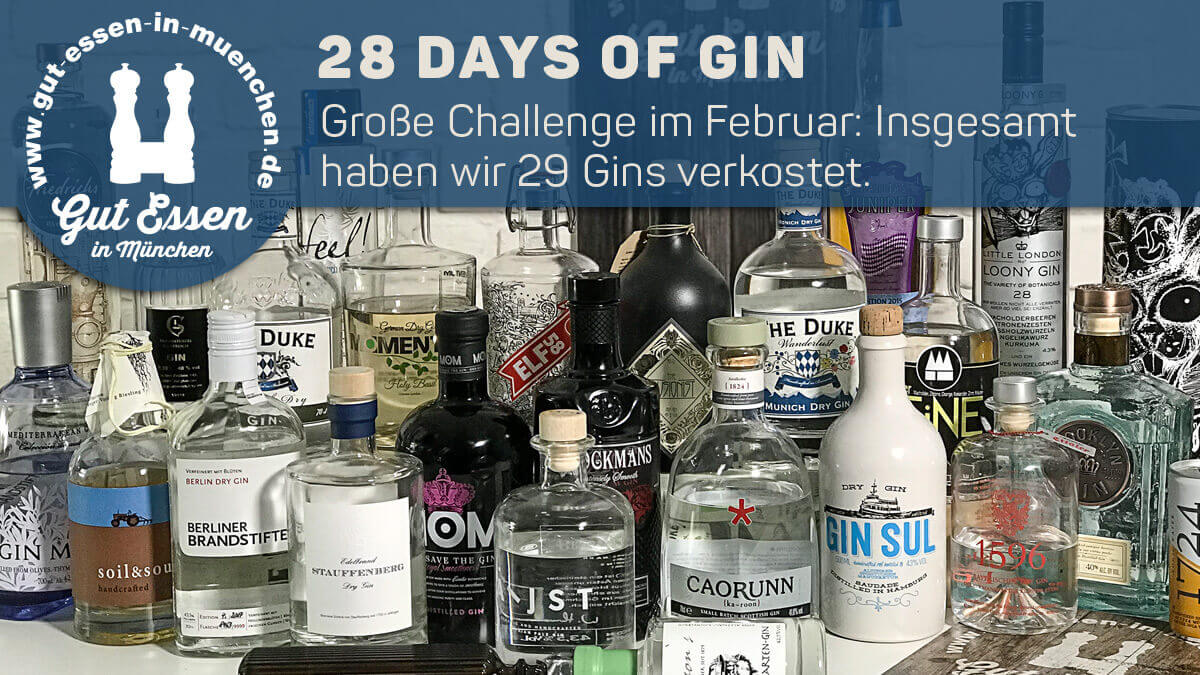 Februar-Challenge: 28 Days of Gin