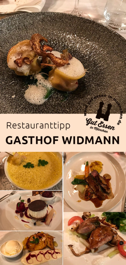 Gehobene Küche im Gasthof Widmann in Überacker