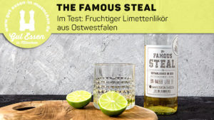 The Famous Steal – Fruchtiger Limettenlikör als Aperitif, Digestif und zum Mixen